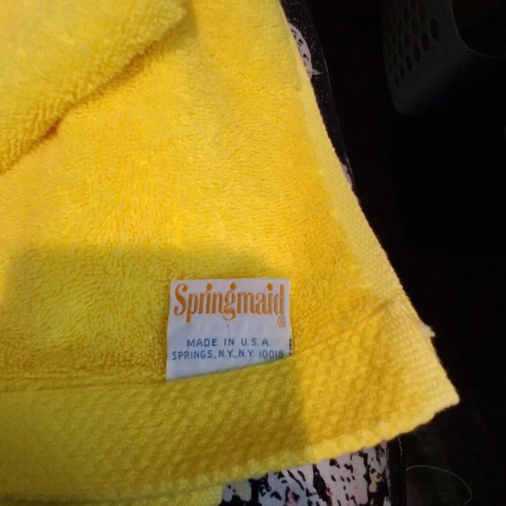 Springmaid vintage towels